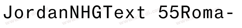 JordanNHGText 55Roma字体转换 JordanNHGText 55Roma字体转换